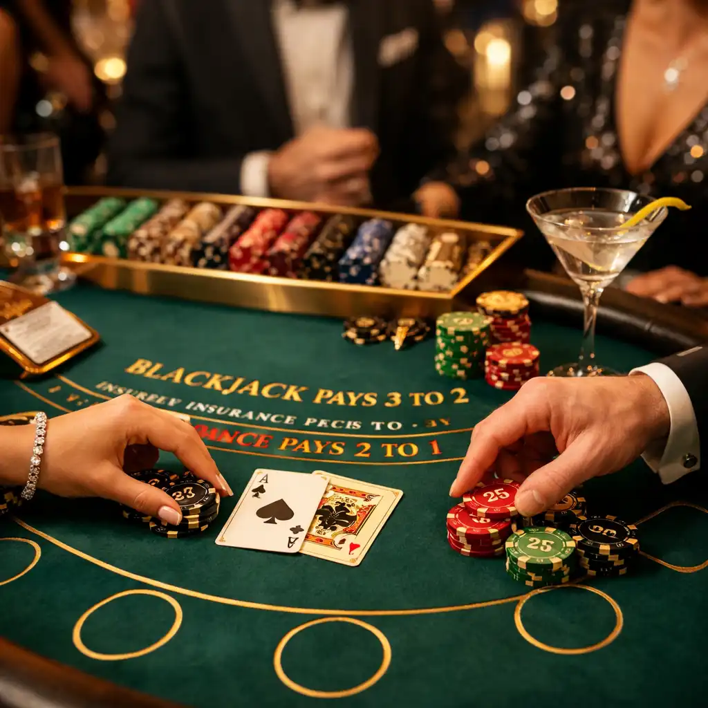 Table de roulette événementielle avec décor lumineux et jetons dorés